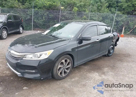 2017 Honda Accord Ex-L from USA, damaged, VIN 1HGCR2F84HA229655